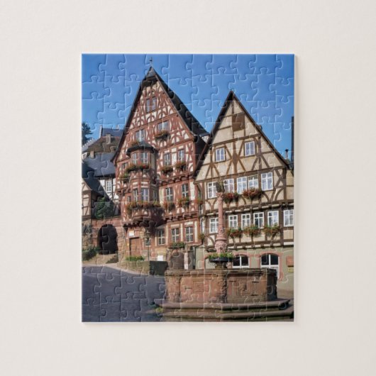 Miltenberg City, Duitsland Legpuzzel (Verticaal)