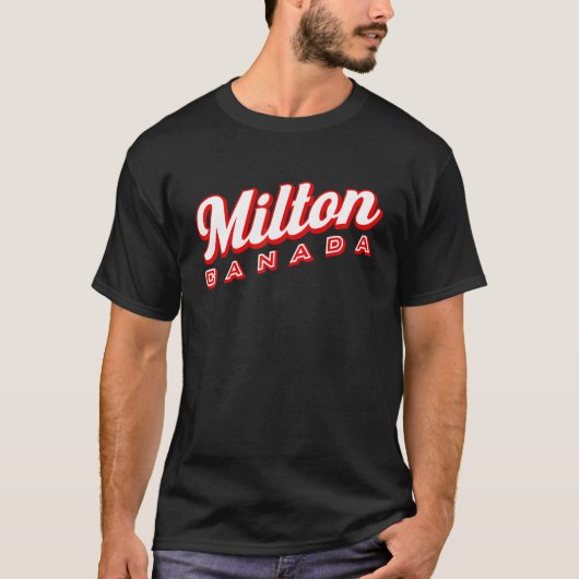 Milton Canada T-shirt (Voorkant)