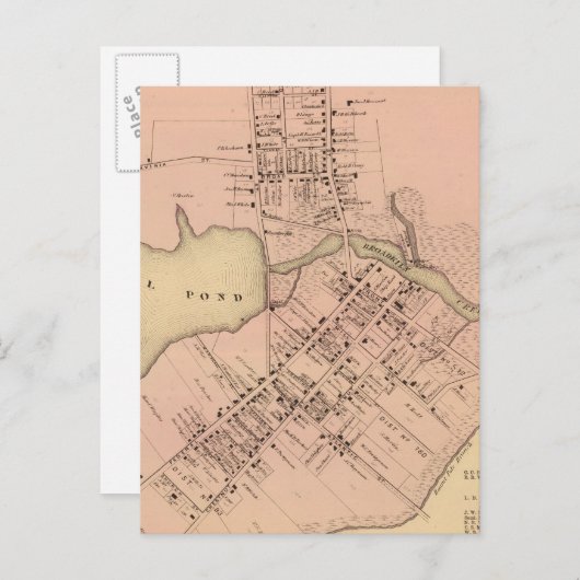 Milton Delaware Briefkaart (Voorkant / Achterkant)