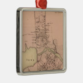 Milton Delaware Metalen Ornament (Rechts)