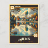 Milton, Delaware | Oude ansichtkaart Briefkaart (Voorkant)