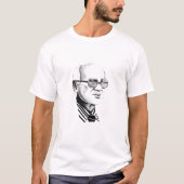 Milton Friedman Graphic T-Shirt (Voorkant)
