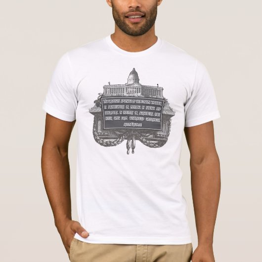 Milton Friedman over de successen van de beschavin T-shirt (Voorkant)