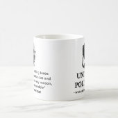 Milton Friedman snijdt de Mok van de Koffiekoffie (Center)