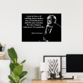 Milton Friedman Tax Cuts Quote Poster (Thuiskantoor)