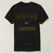 Milton High School Panthers T-shirt (Design voorkant)