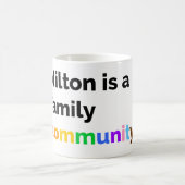Milton is een Family Community PRIDE LGBTQ+ Mok (Center)