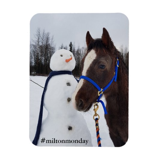 Milton Maandag magnet Magneet (Verticaal)