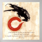 Milton Raven Quote Poster (Voorkant)