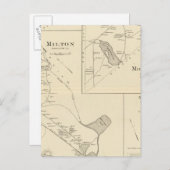 Milton, Strafford Co. Briefkaart (Voorkant / Achterkant)