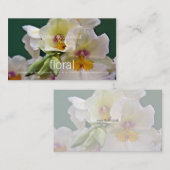 Miltonia Orchid Visitekaartje (Voorkant / Achterkant)