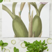 Miltonia Spectabilis orchidee botanische keuken Theedoek (Gevouwen)