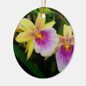 Miltonia Sunset Keramisch Ornament (Links)