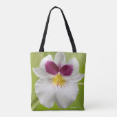 Miltoniopsis Roezlii (Pansy Orchids) Tote Bag (Achterkant)