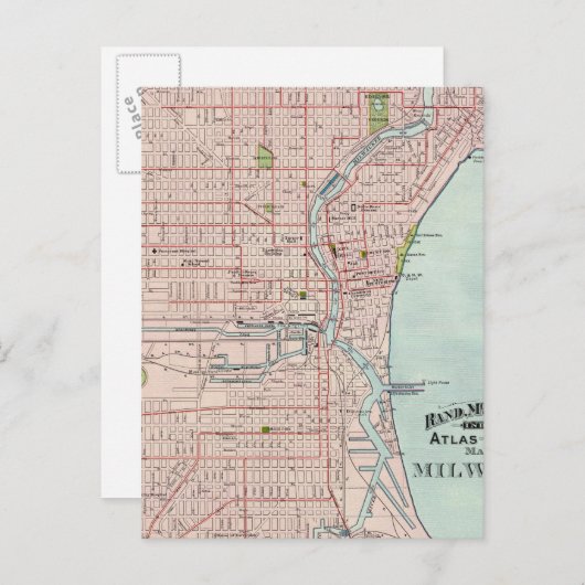 Milwaukee 2 briefkaart (Voorkant / Achterkant)