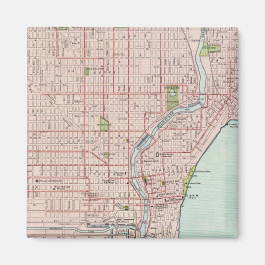 Milwaukee 2 magneet (Voorkant)