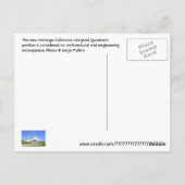 Milwaukee Art Museum Briefkaart (Achterkant)