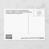 Milwaukee Art Museum Briefkaart (Achterkant)