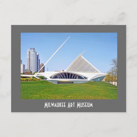 Milwaukee Art Museum Briefkaart (Voorkant)
