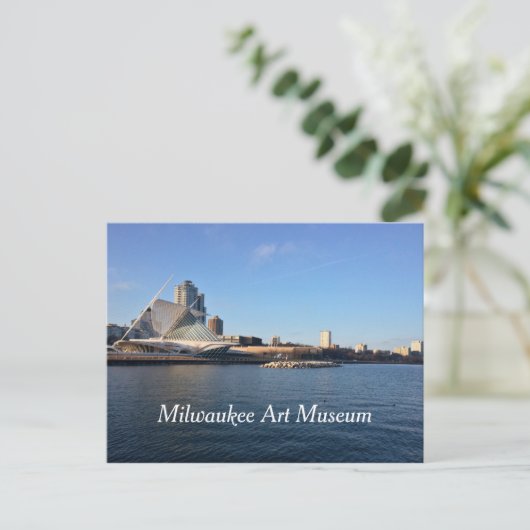 Milwaukee Art Museum Briefkaart (Staand voorkant)