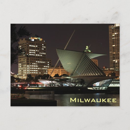 Milwaukee Art Museum Briefkaart (Voorkant)