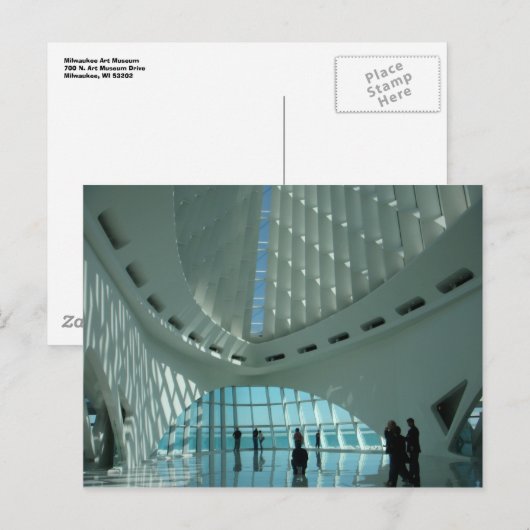 Milwaukee Art Museum Briefkaart (Voorkant / Achterkant)