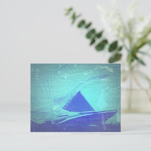 Milwaukee Art Museum Briefkaart (Staand voorkant)