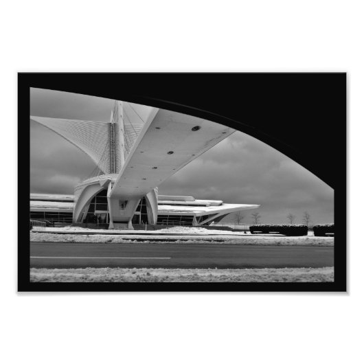 Milwaukee Art Museum Foto Afdruk (Voorkant)