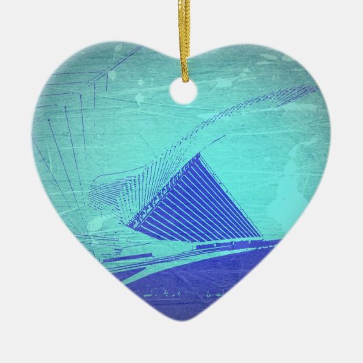 Milwaukee Art Museum Keramisch Ornament (Voorkant)