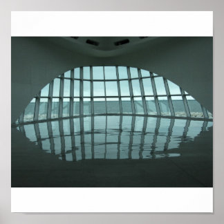 Milwaukee Art Museum Lobby Poster