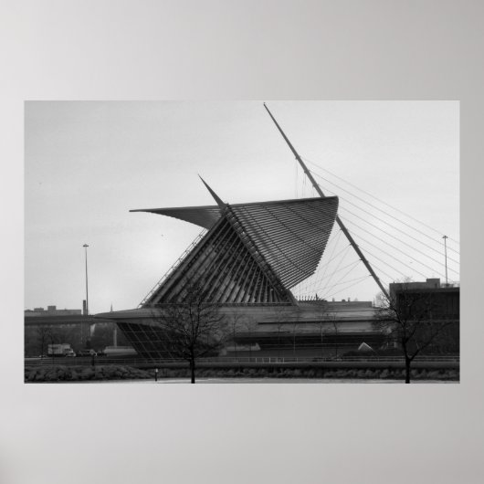 Milwaukee Art Museum Poster (Voorkant)