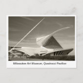 Milwaukee Art Museum, Quadracci pavilion Briefkaart (Voorkant)