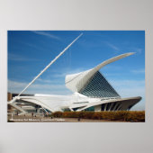 Milwaukee Art Museum, Quadracci pavilion Poster (Voorkant)