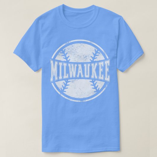 Milwaukee Baseball Team Gift T-shirt (Design voorkant)