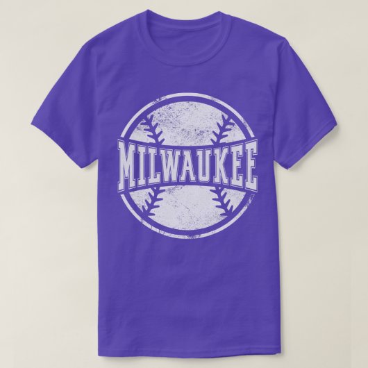 Milwaukee Baseball Team Gift T-shirt (Design voorkant)