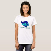 Milwaukee Beauty in Blue T-shirt (Voorkant volledig)