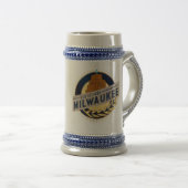 Milwaukee Beer Stein Bierpul (Voorkant rechts)
