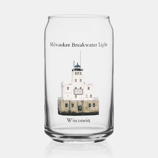 Milwaukee Breakwater Light kan glas (Voorkant)