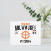 Milwaukee Briefkaart (Staand voorkant)