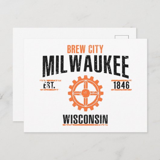 Milwaukee Briefkaart (Voorkant / Achterkant)