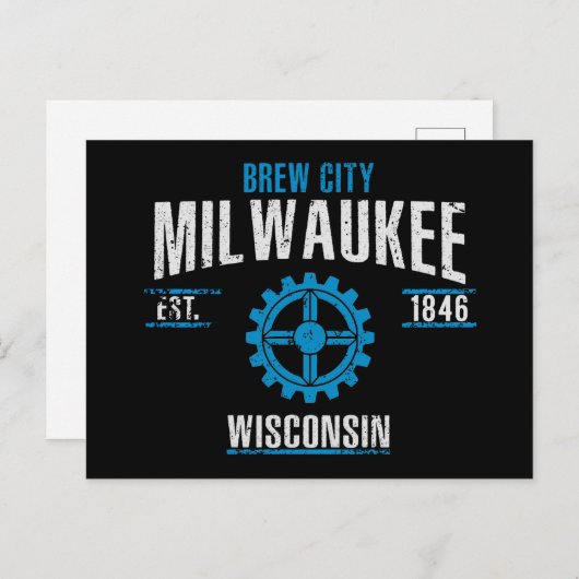 Milwaukee Briefkaart (Voorkant / Achterkant)