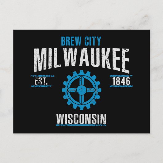 Milwaukee Briefkaart (Voorkant)