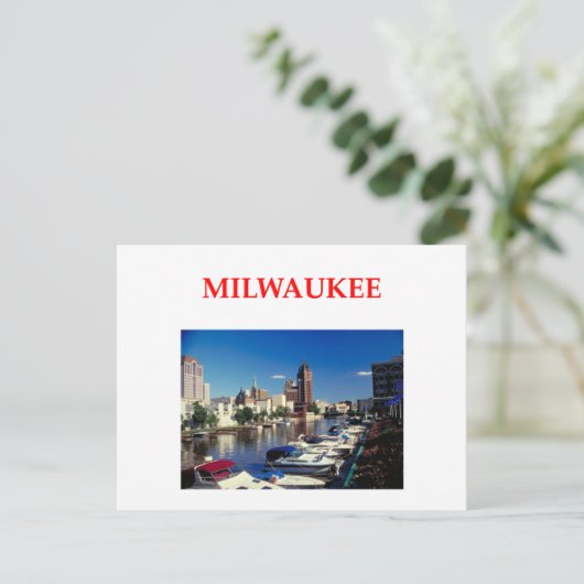 milwaukee briefkaart (Staand voorkant)