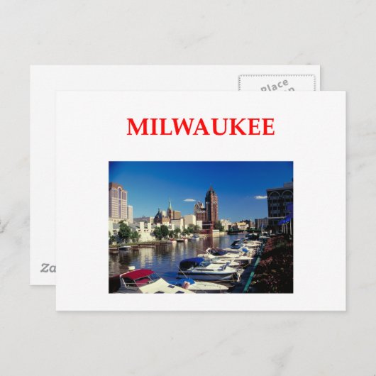 milwaukee briefkaart (Voorkant / Achterkant)