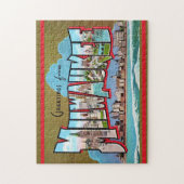 Milwaukee-Briefkaart Legpuzzel (Verticaal)