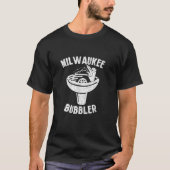 Milwaukee Bubbler Water Drink Fontein Grappig T-shirt (Voorkant)