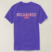Milwaukee Bucks 1968 variant T-shirt (Design voorkant)