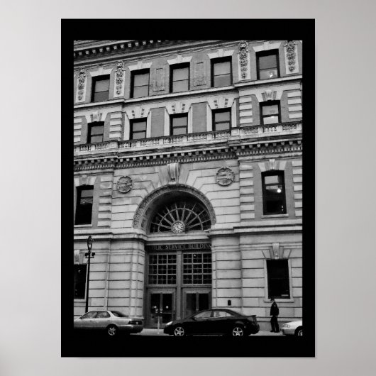 Milwaukee Building Poster (Voorkant)