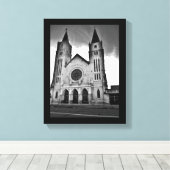 Milwaukee Church Canvas Afdruk (Insitu (Houten vloer))