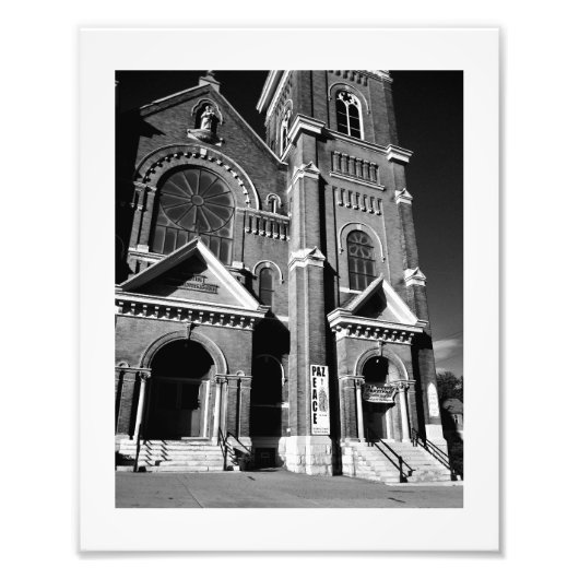 Milwaukee Church Foto Afdruk (Voorkant)